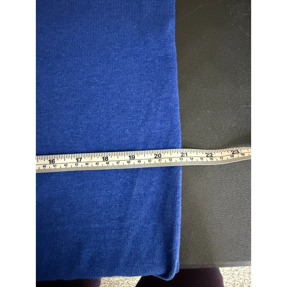 New Joseph Abboud Sweater‎ Mens Medium Royal Blue Pima Cotton Crew Neck Pullover